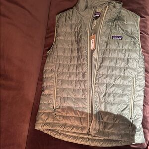 Men's Patagonia Nano vest medium sedge green